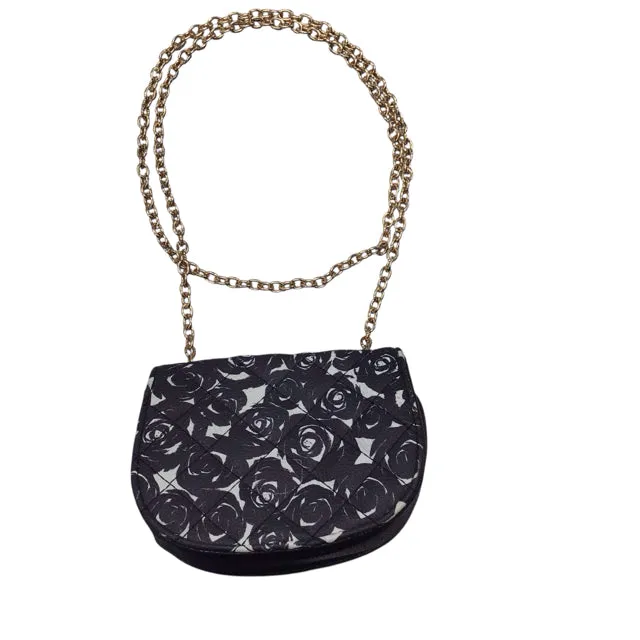 Minicci NWT Black Print Crossbody Bag
