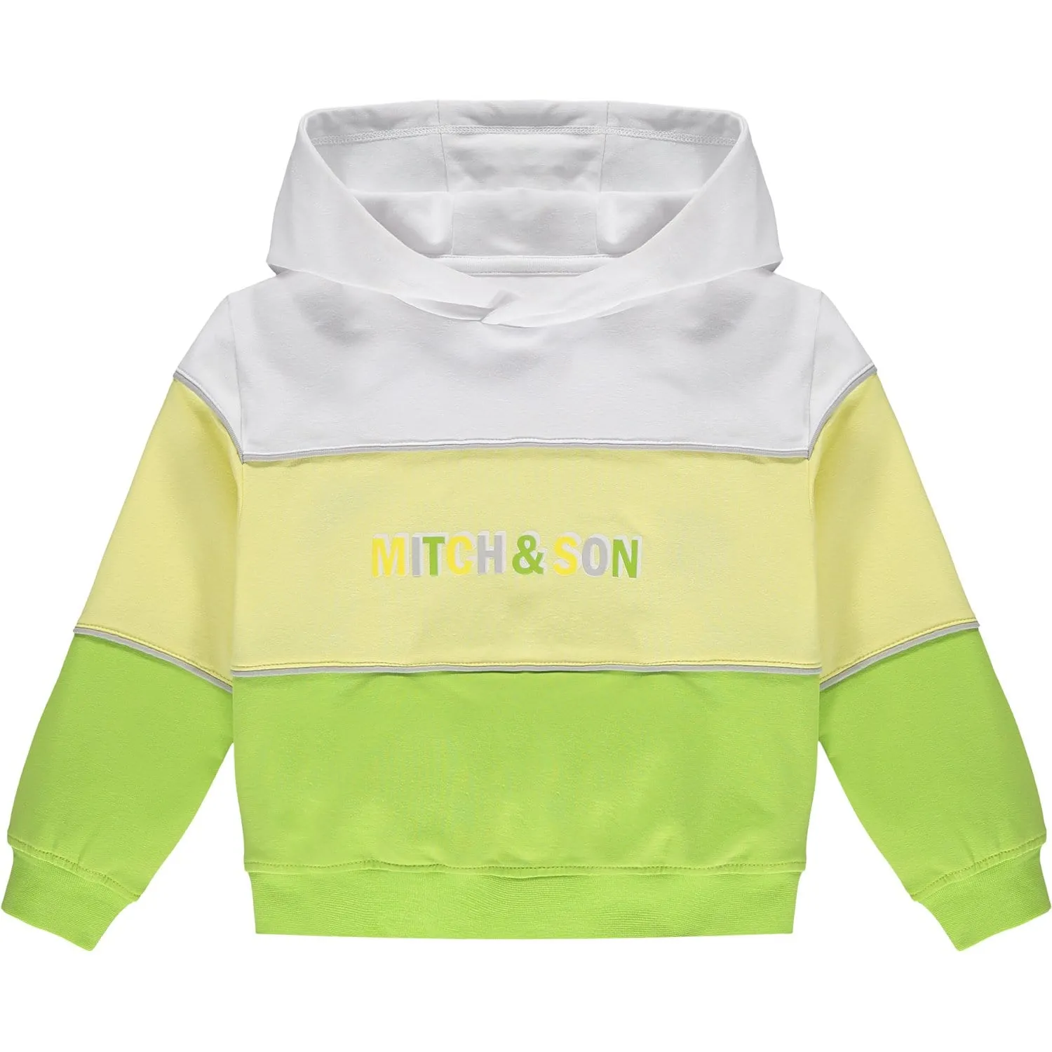 MITCH & SON - Bryson Colour Block Tracksuit - Lime