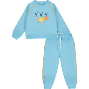MITCH & SON - Cole Medal Tracksuit - Turquoise