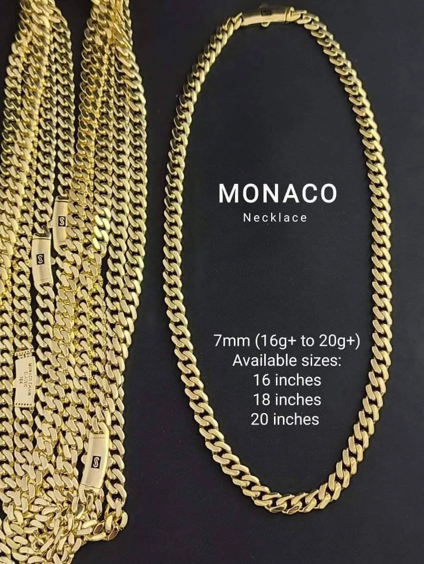 Monaco Necklace 18k Yellow Gold