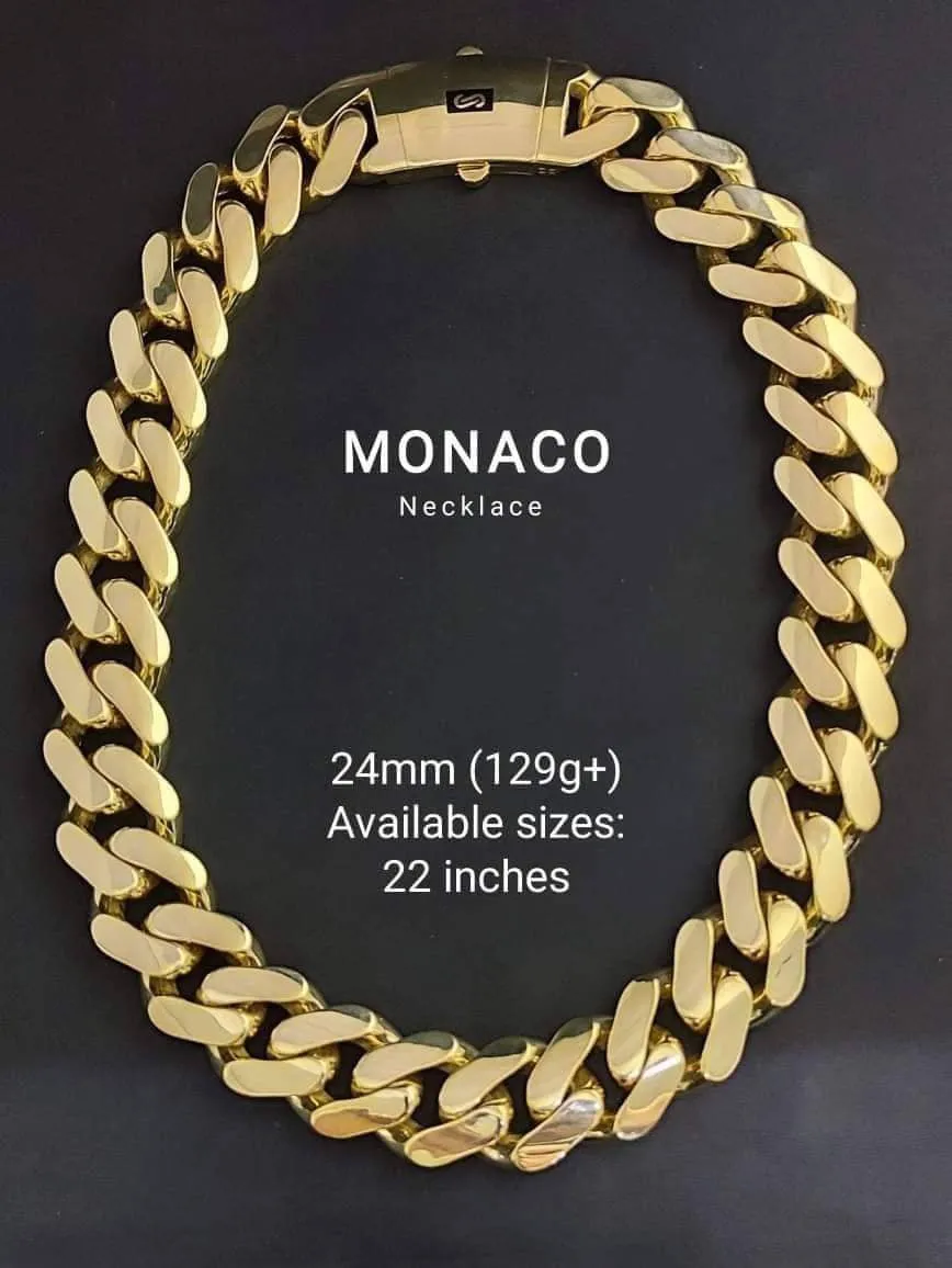 Monaco Necklace 18k Yellow Gold