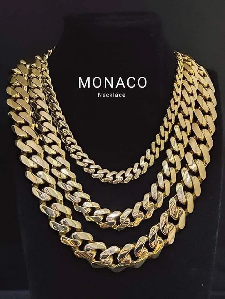 Monaco Necklace 18k Yellow Gold