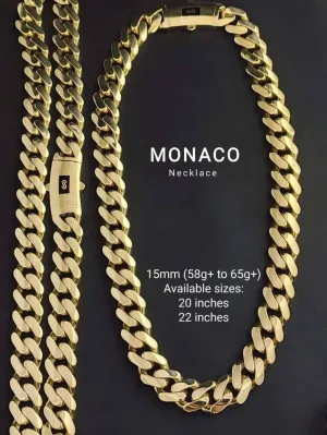 Monaco Necklace 18k Yellow Gold