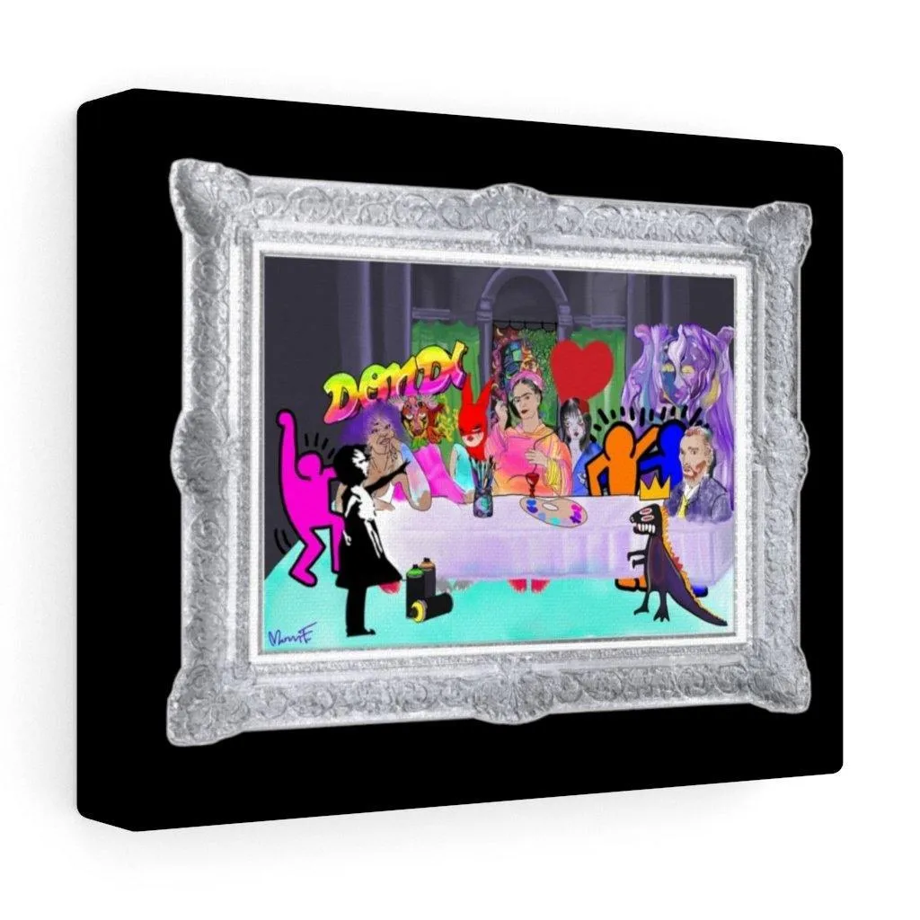 Moon's Last Supper, A Tribute Stretched Canvas