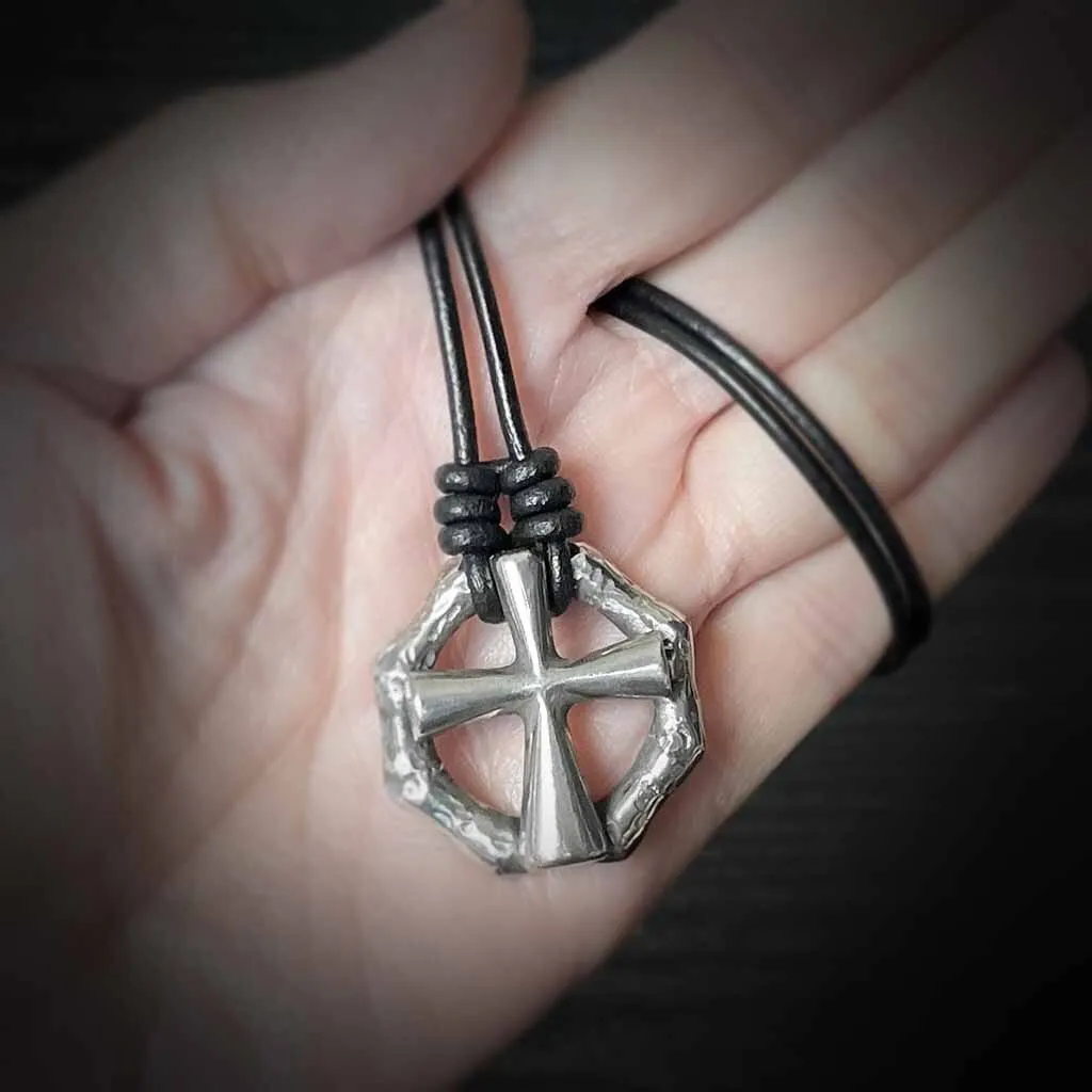 Motorhead Cross Pendant