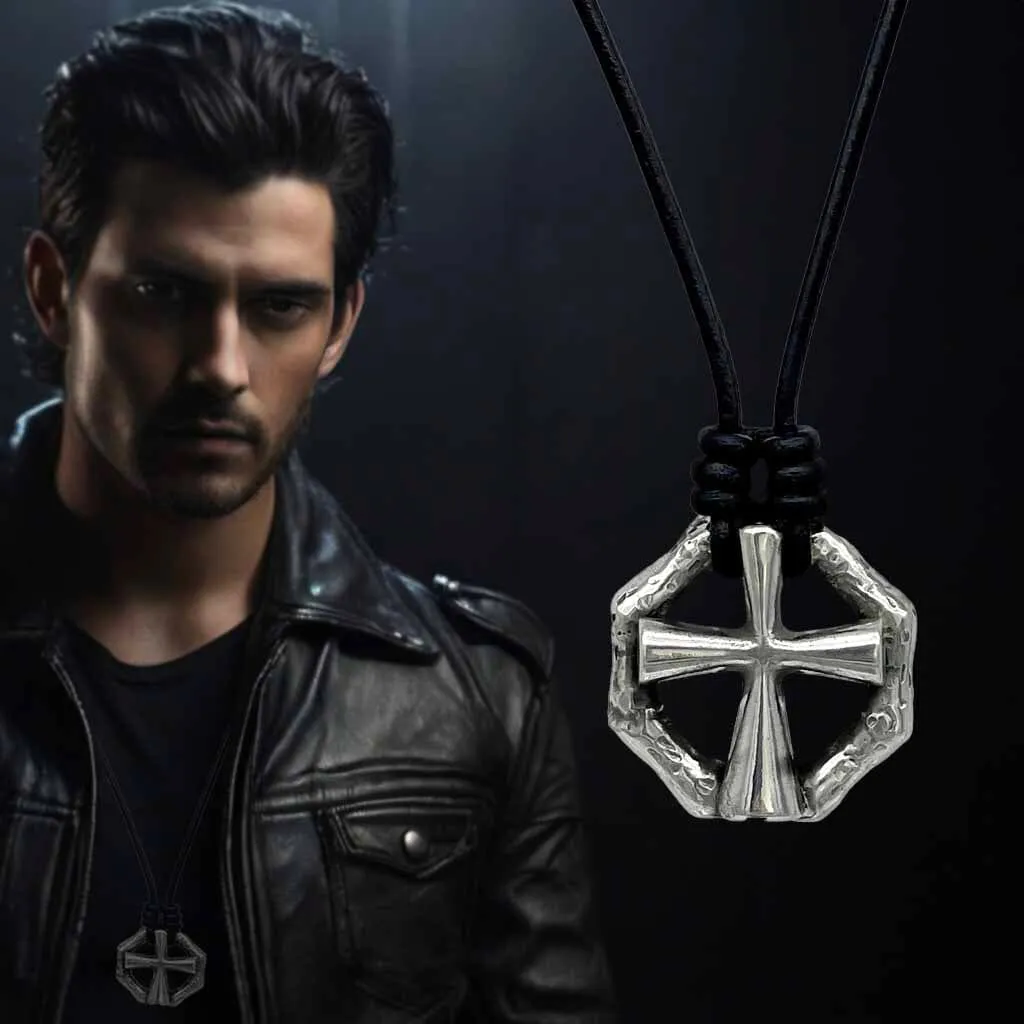 Motorhead Cross Pendant