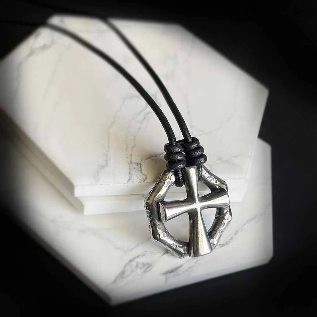 Motorhead Cross Pendant