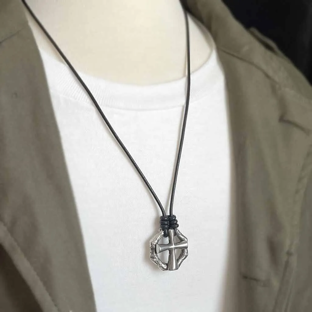 Motorhead Cross Pendant