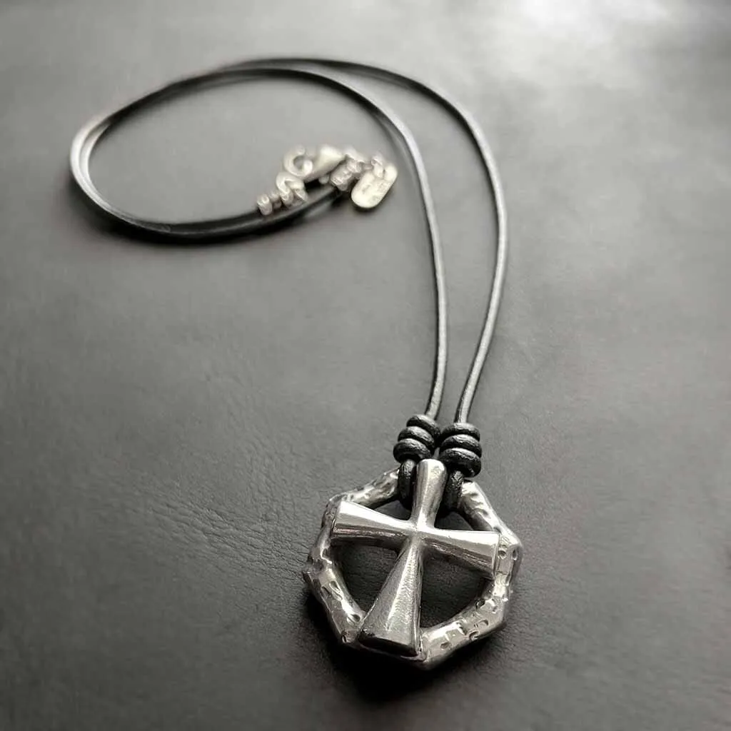 Motorhead Cross Pendant