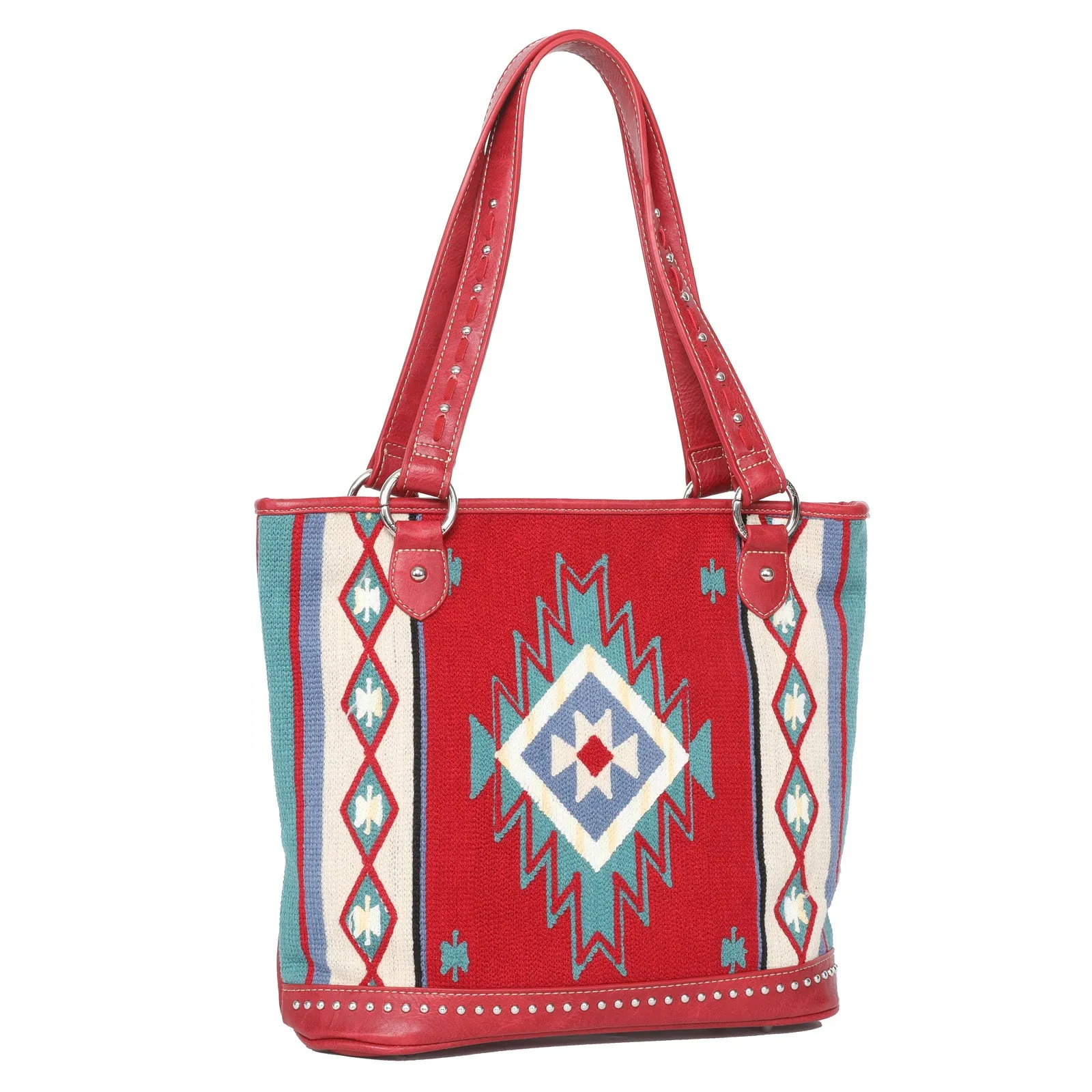 MW1082G-8317 Montana West Aztec Tapestry Concealed Carry Tote