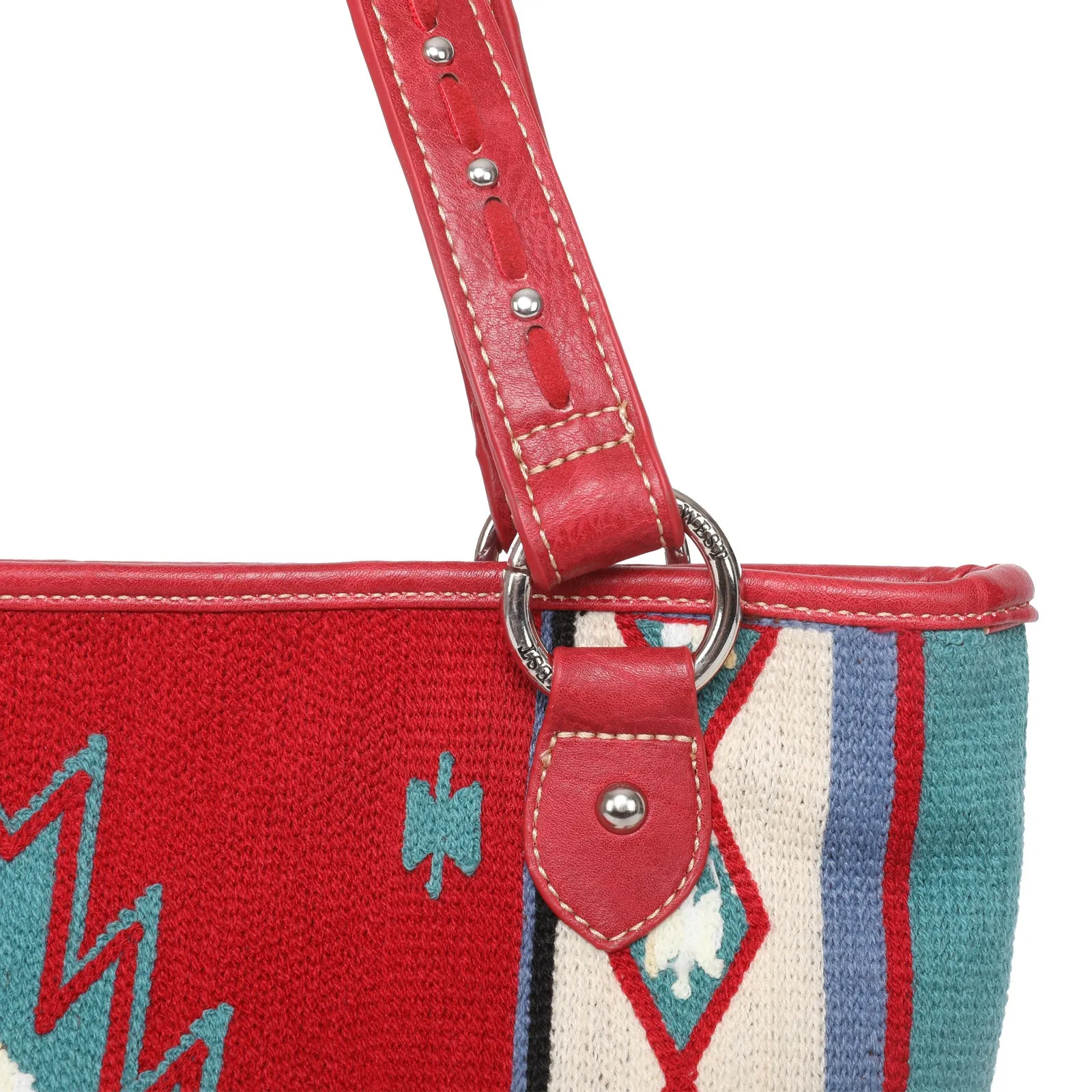 MW1082G-8317 Montana West Aztec Tapestry Concealed Carry Tote