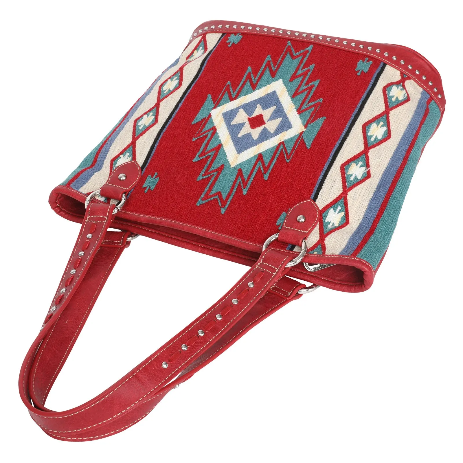 MW1082G-8317 Montana West Aztec Tapestry Concealed Carry Tote