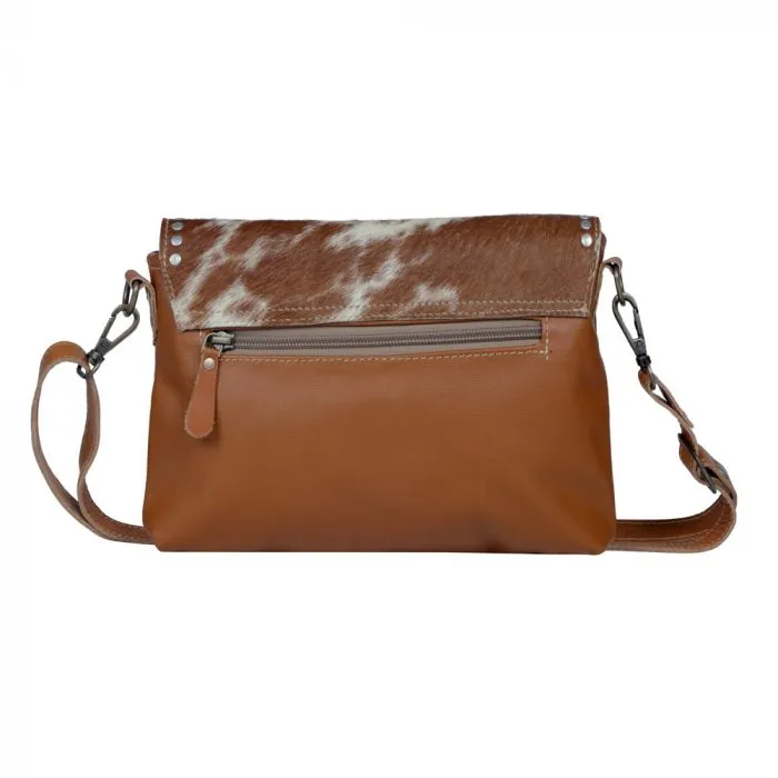 Myra Bag Blossom Etched Leather & Hair-On Hide Bag