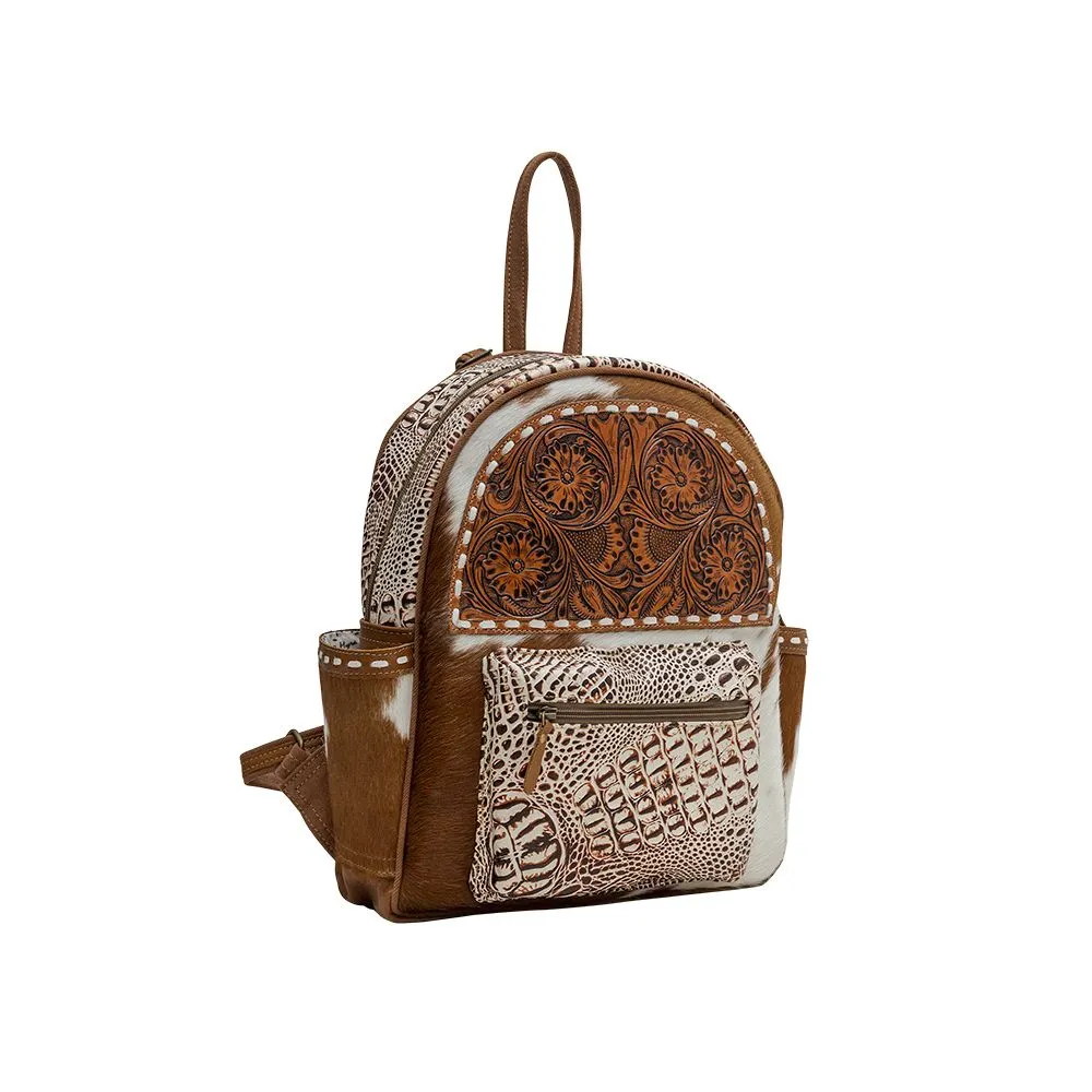 Myra Tropey Hand Tooled Backpack