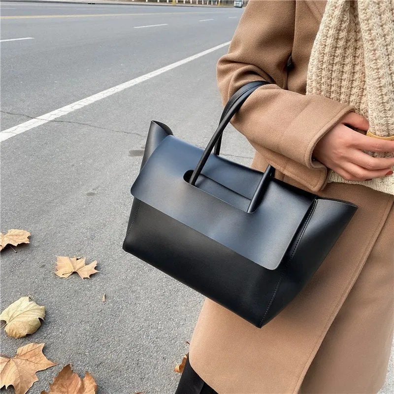 Nadine Vegan Leather Tote