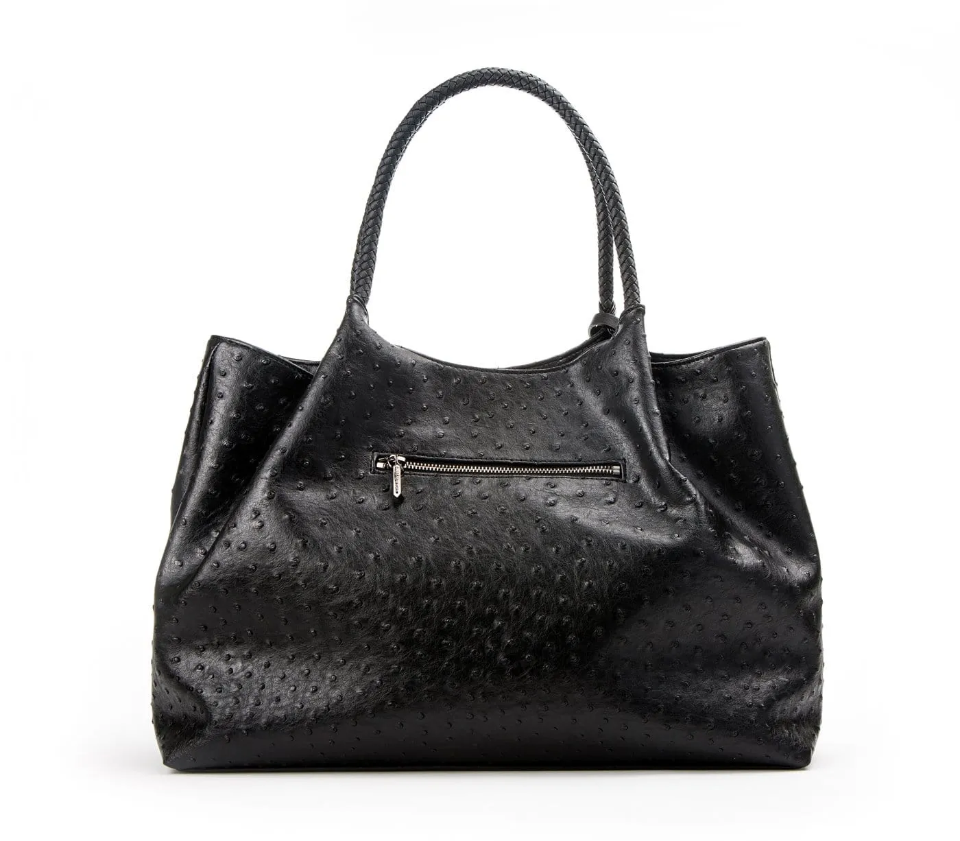 Naomi Vegan Leather Tote Bag | Black