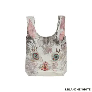 NATHALIE LETE RABBIT TOTE BAG *IVORY
