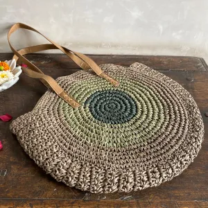 Natural Bag // Green Green