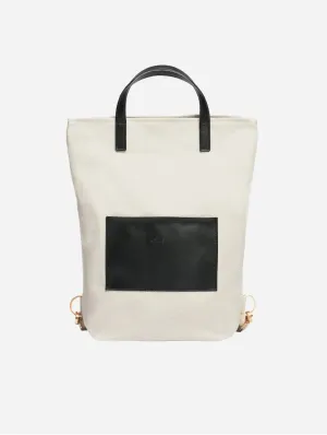 Natural Cotton Canvas Totepack | Desert Sand