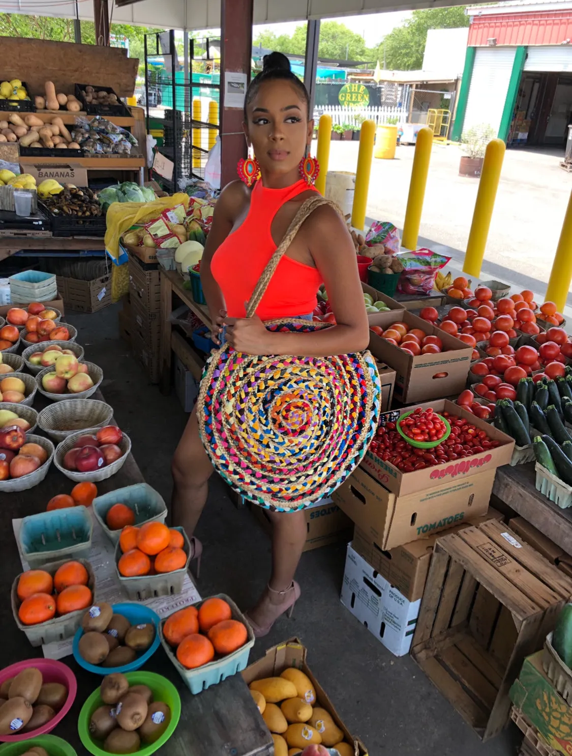 Never Ever Full Straw Bag