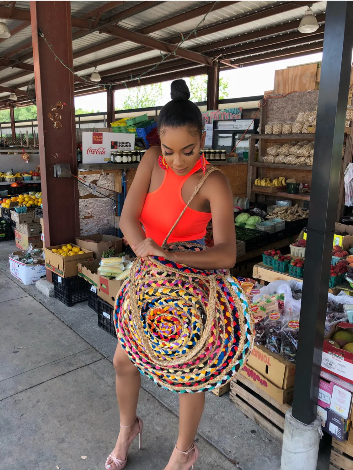 Never Ever Full Straw Bag
