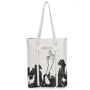Nevermore Tote White