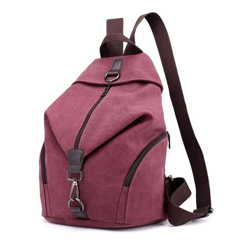 New Canvas Multifunction Large Capacity Backpack