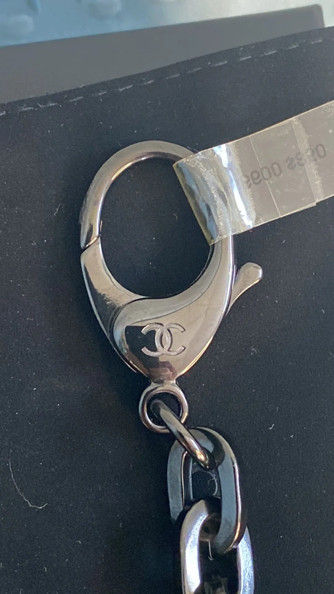 New CHANEL Strass Cat Robot Bag Charm