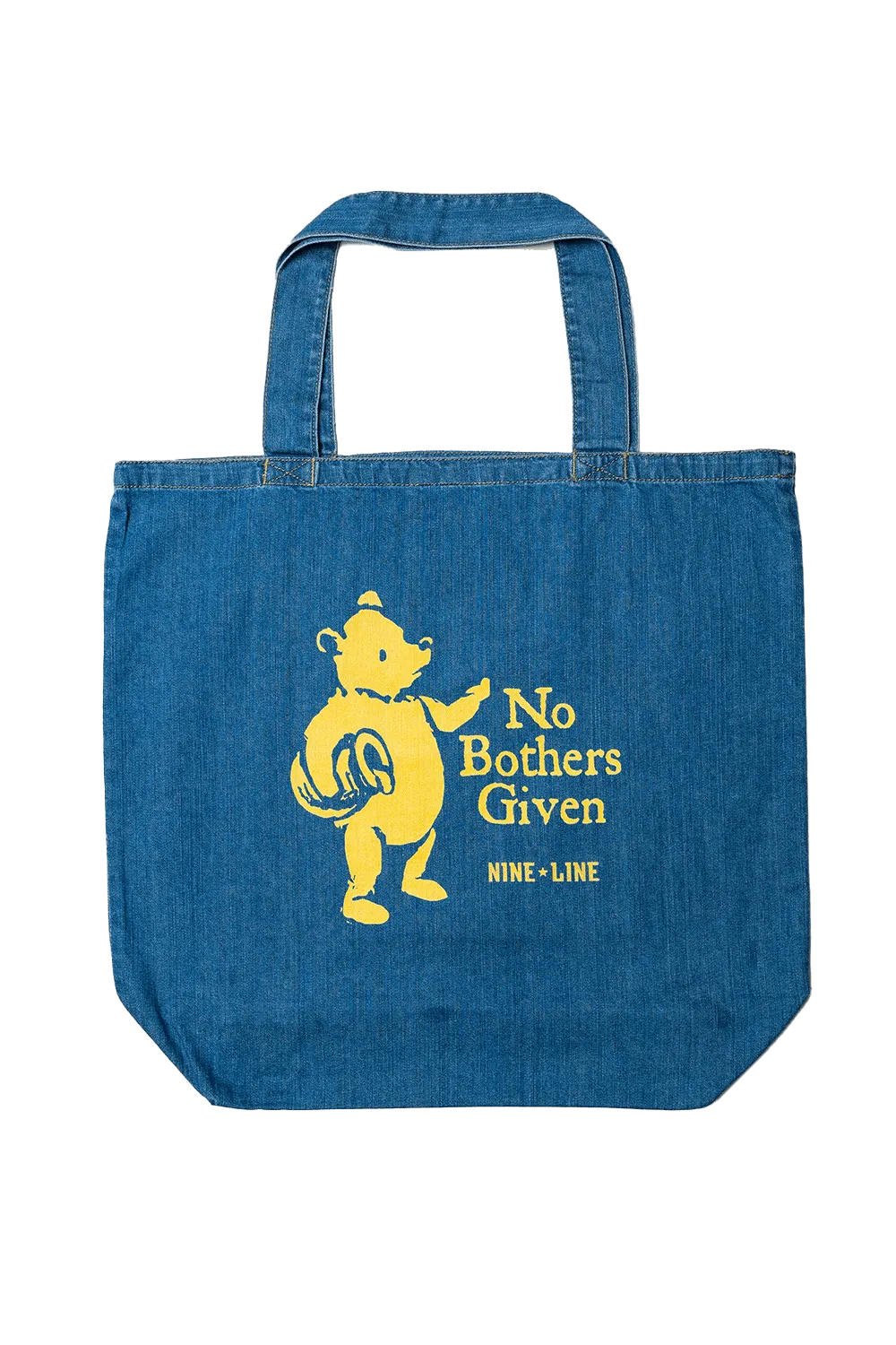 No Bothers Given - Denim Tote