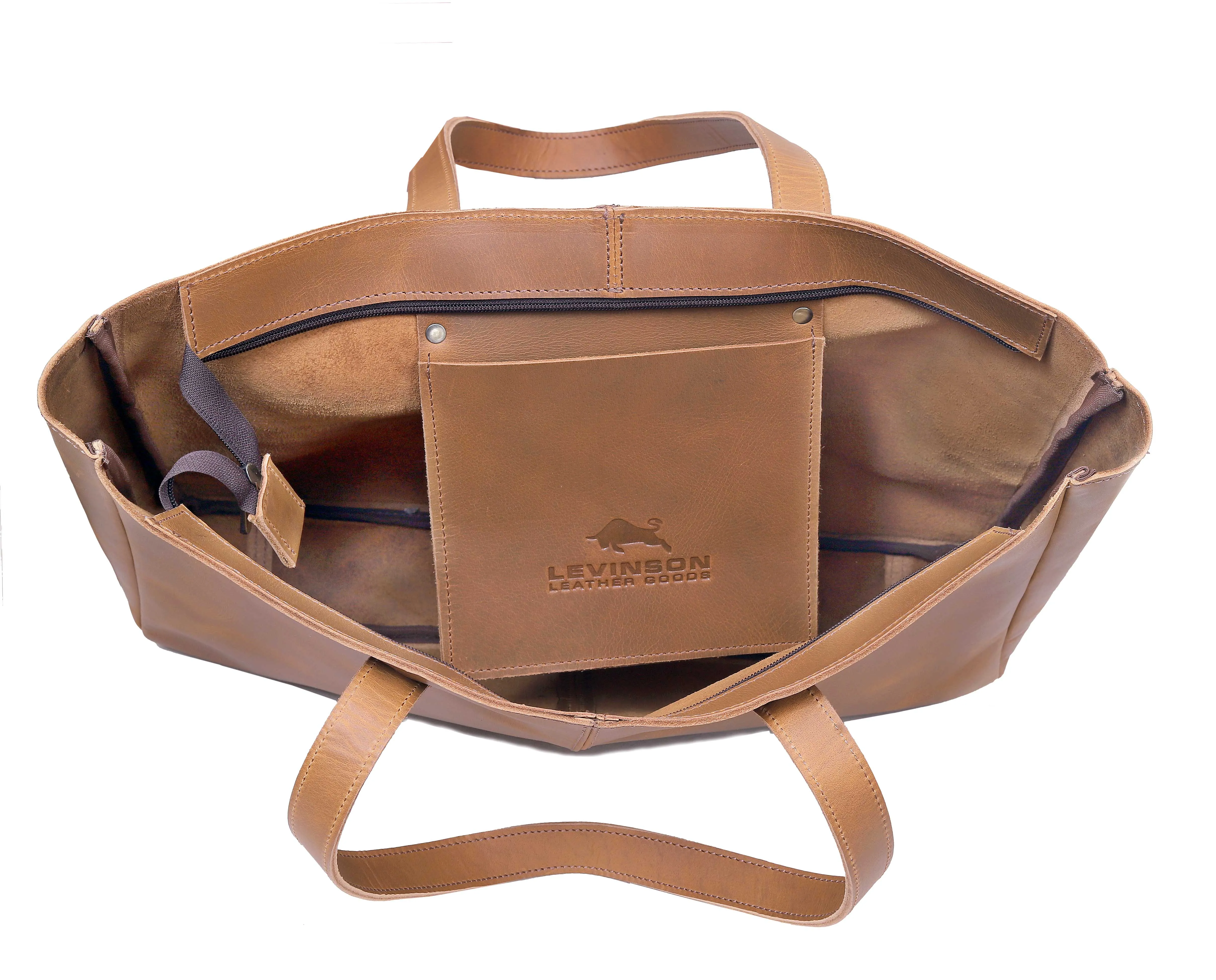 Nora Buffalo Leather Tote Bag   Wallet Set