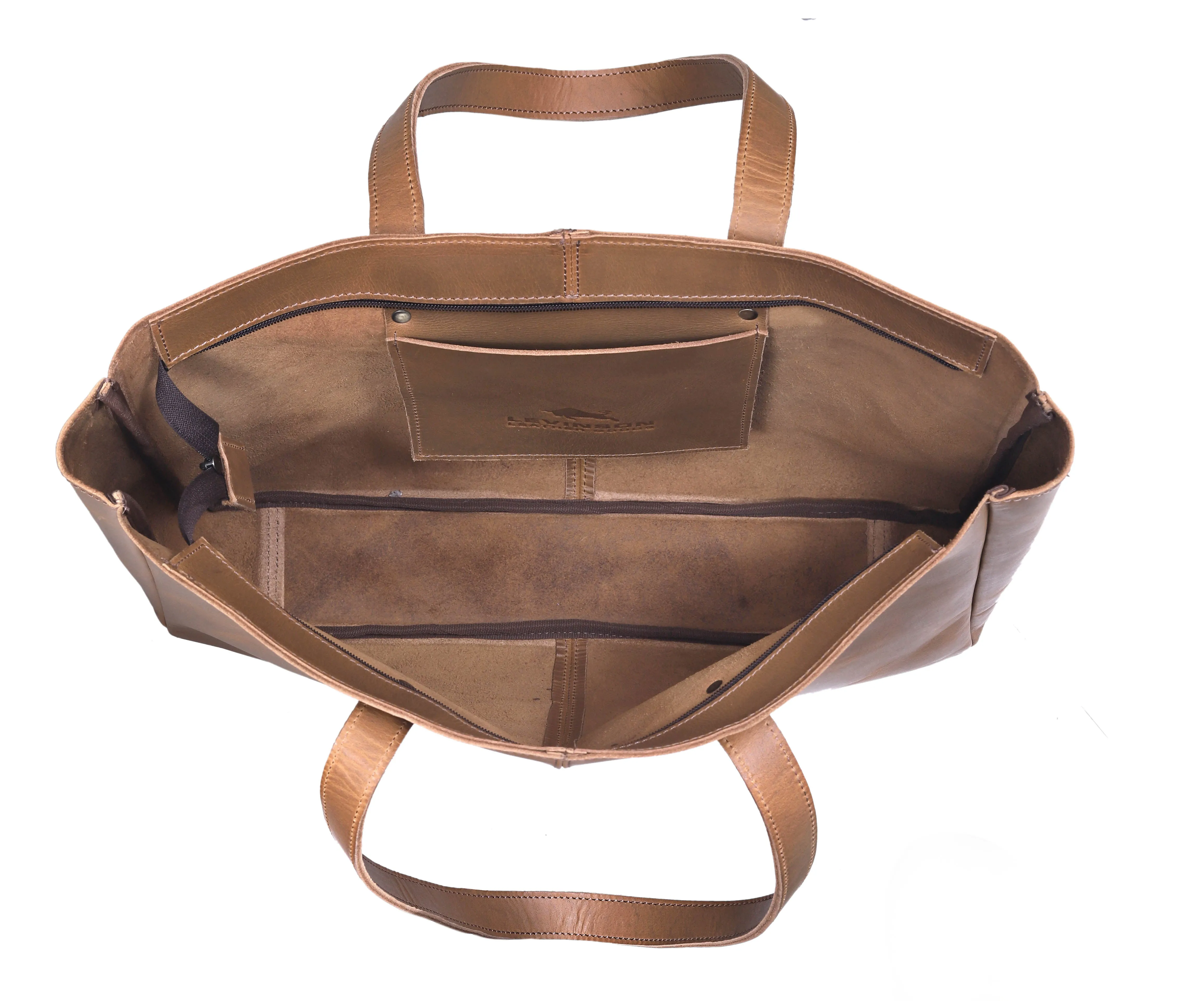 Nora Buffalo Leather Tote Bag   Wallet Set