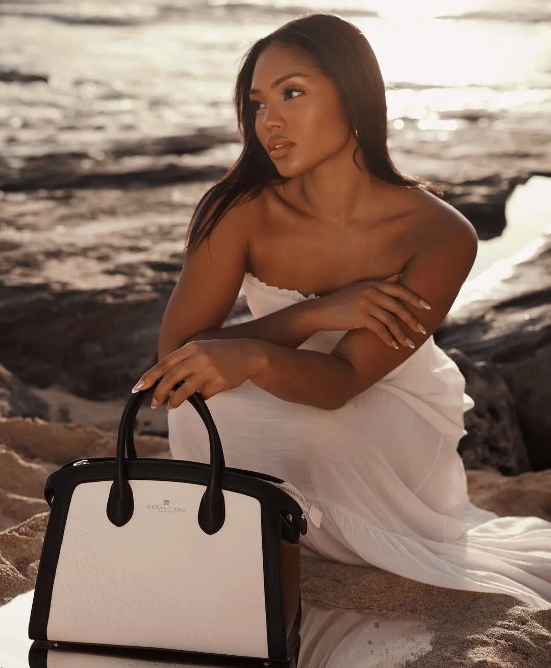 Oceans End Leialoha Handbag Tricolor