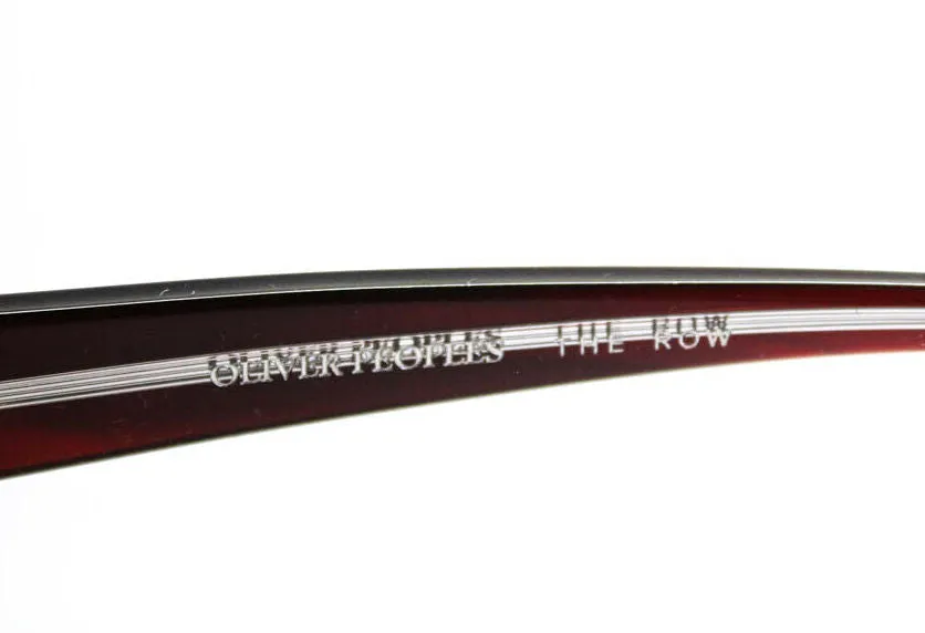 Oliver Peoples The Row. NEW Edina Sunglasses - Bordeaux Bark