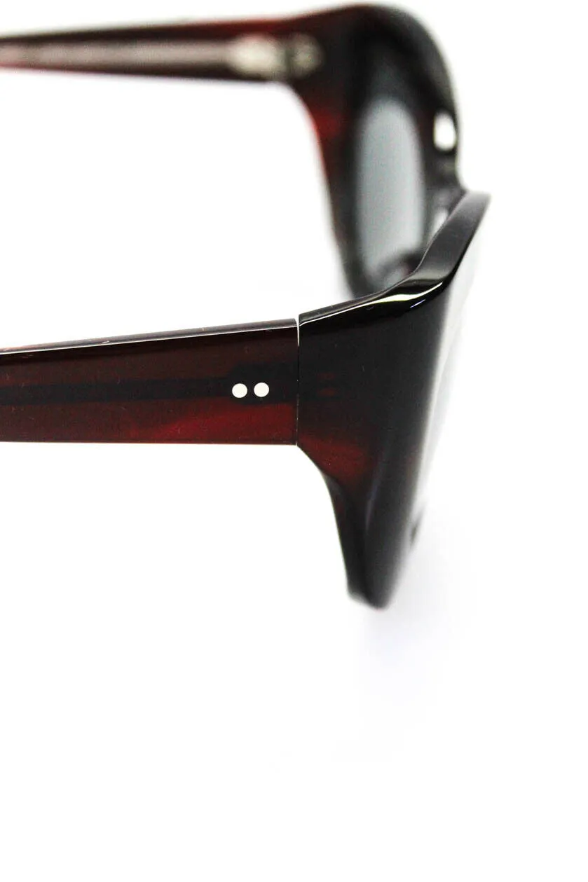 Oliver Peoples The Row. NEW Edina Sunglasses - Bordeaux Bark