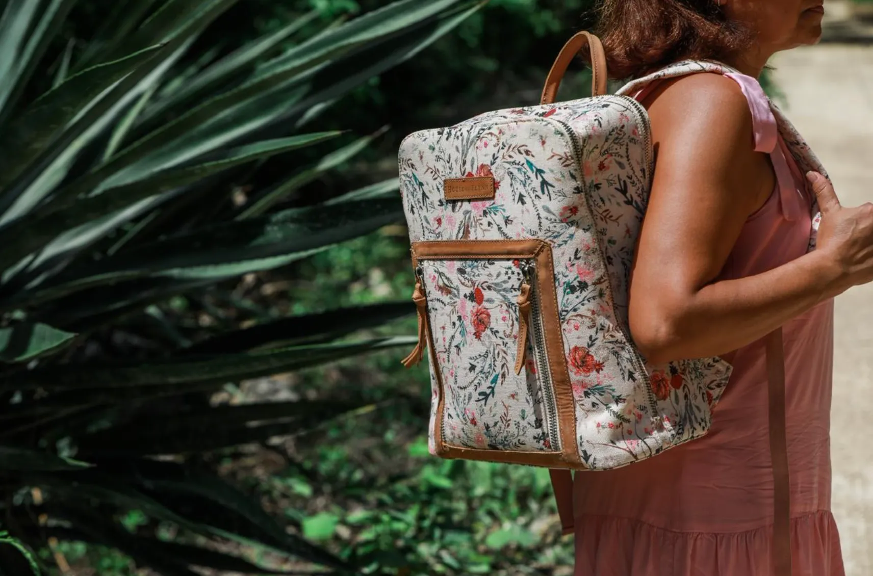 Olivia Backpack- Blush Fable