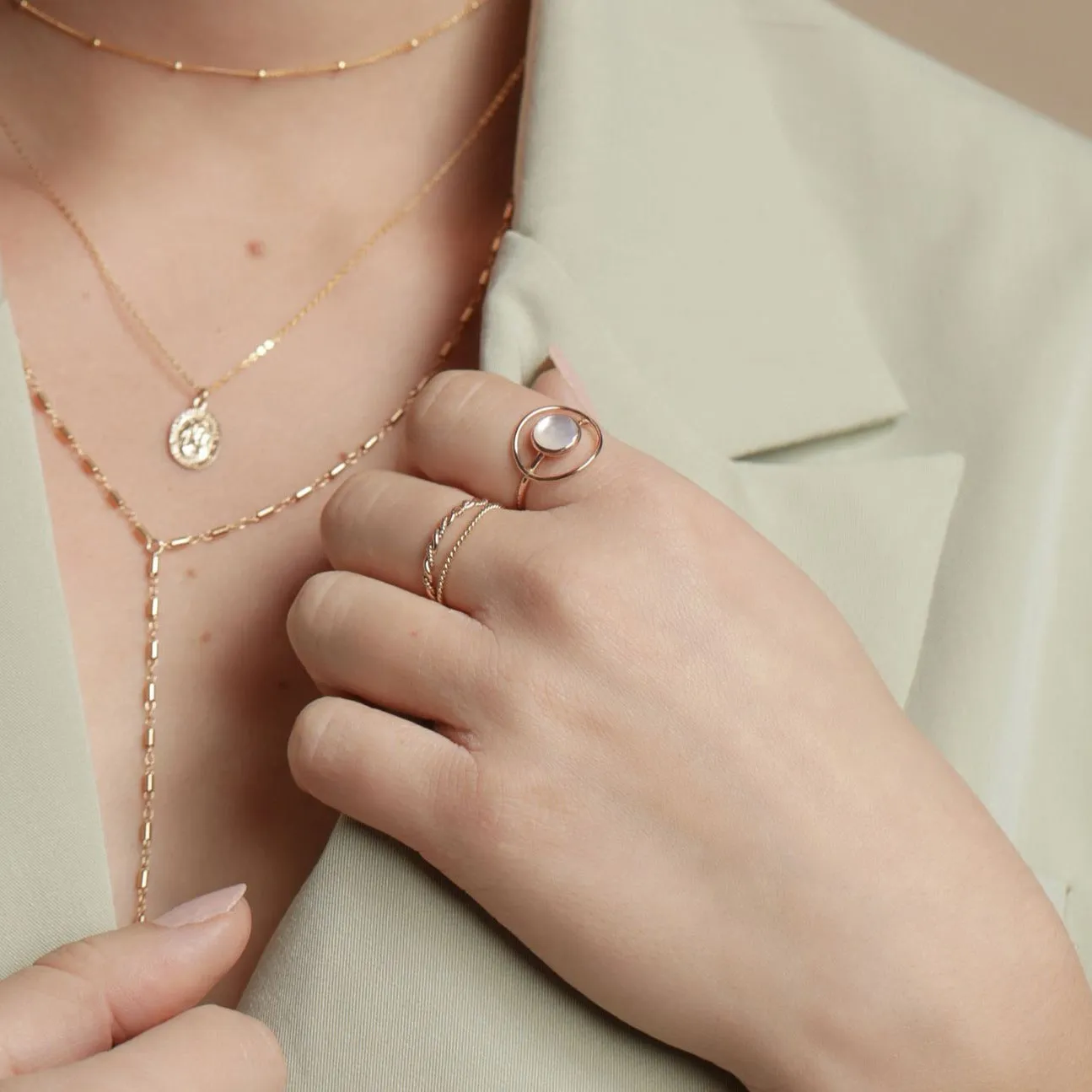 Orbit Ring (more stones)