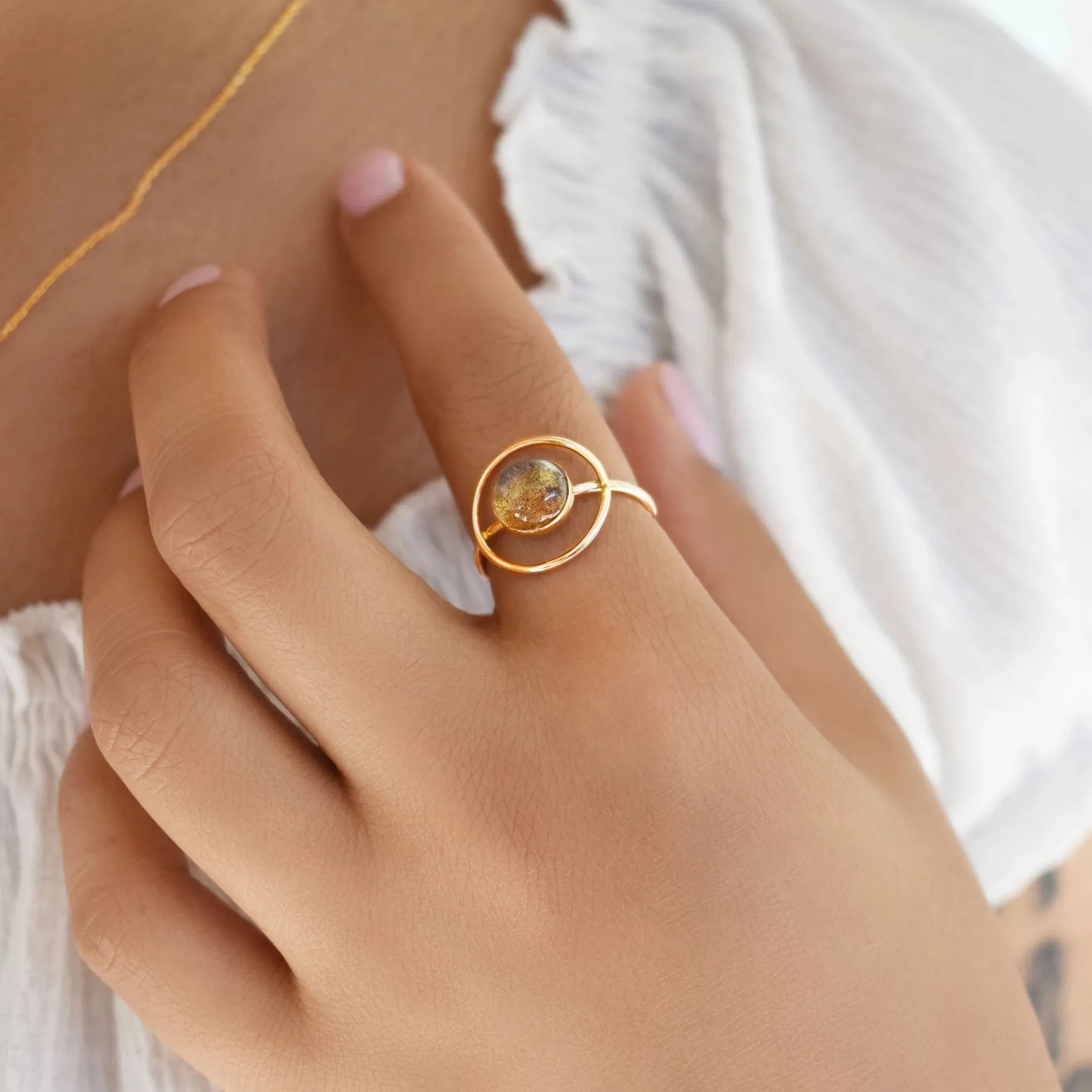 Orbit Ring (more stones)