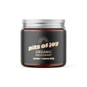 Organic Deodorant - Cedar & Clove