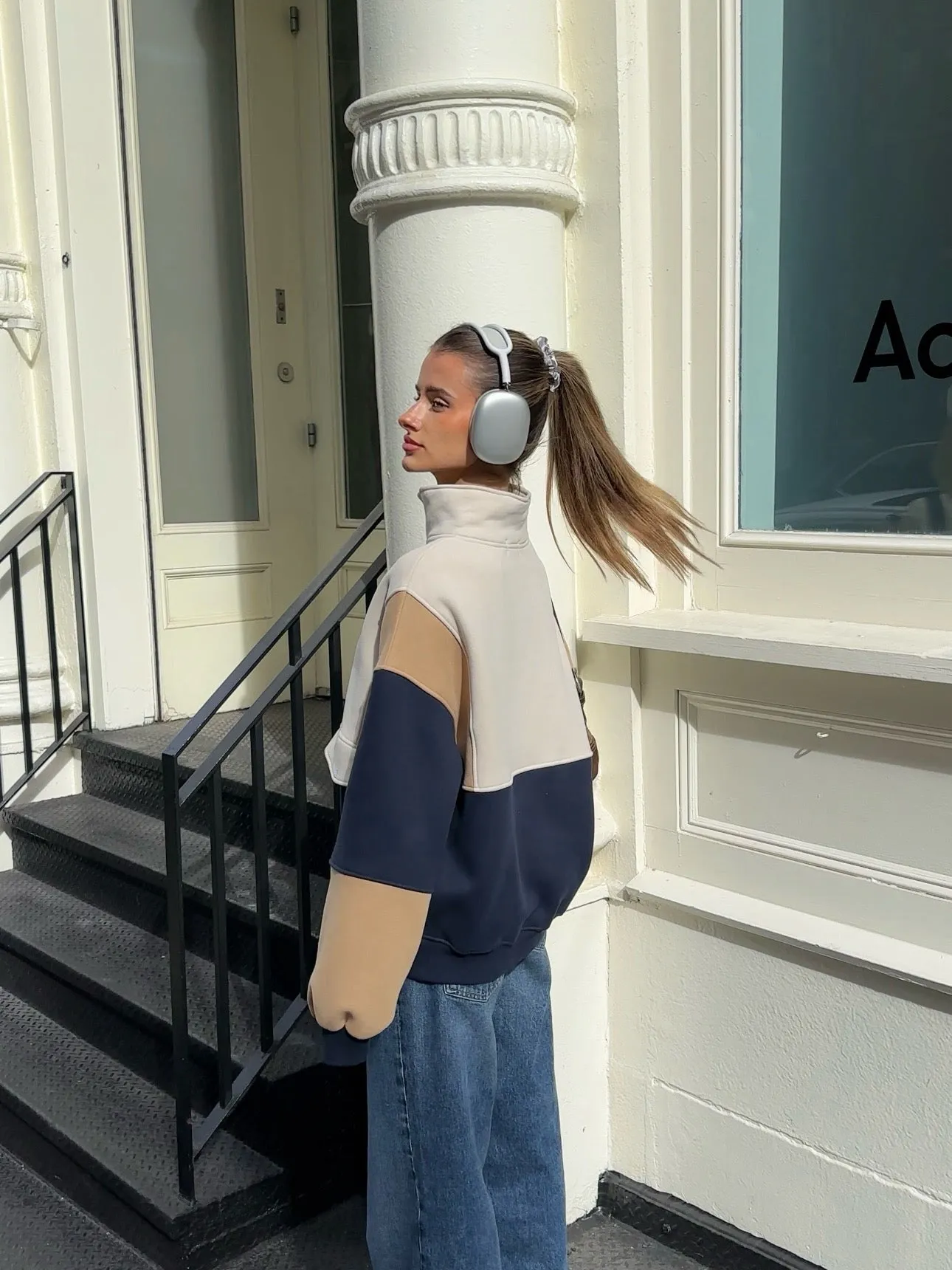 Oversized 90s Pullover