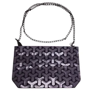 P LUCA Mauve Crossbody Bag