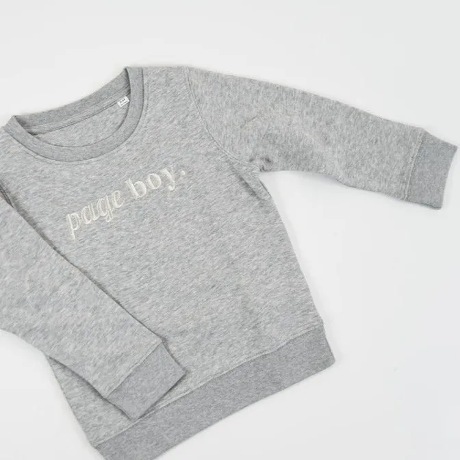 page boy sweatshirt
