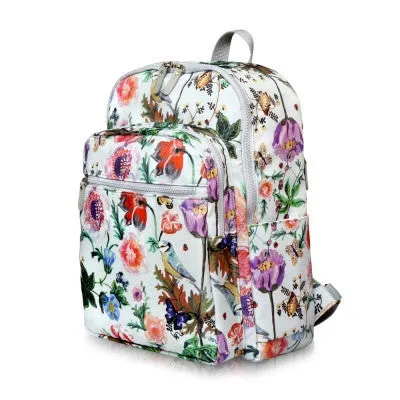 Paris Garden Backpack Blue Bird - Nathalie Lete
