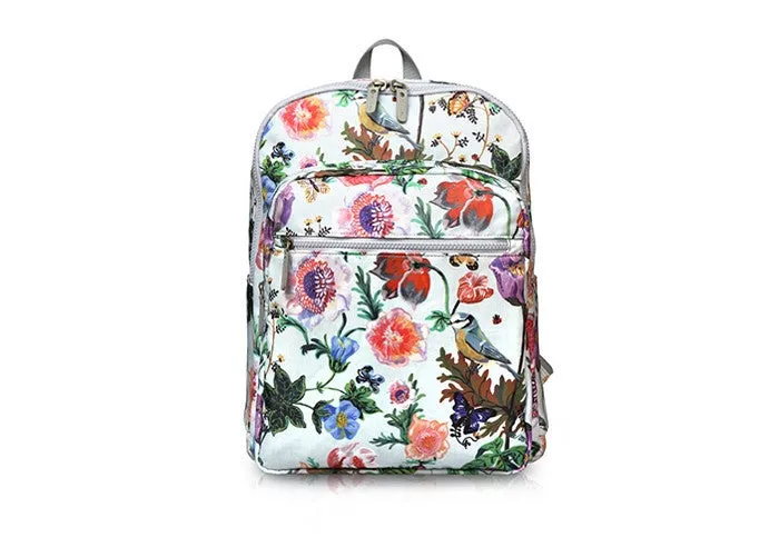 Paris Garden Backpack Blue Bird - Nathalie Lete