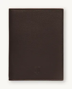 PASSPORT COVER BROWN