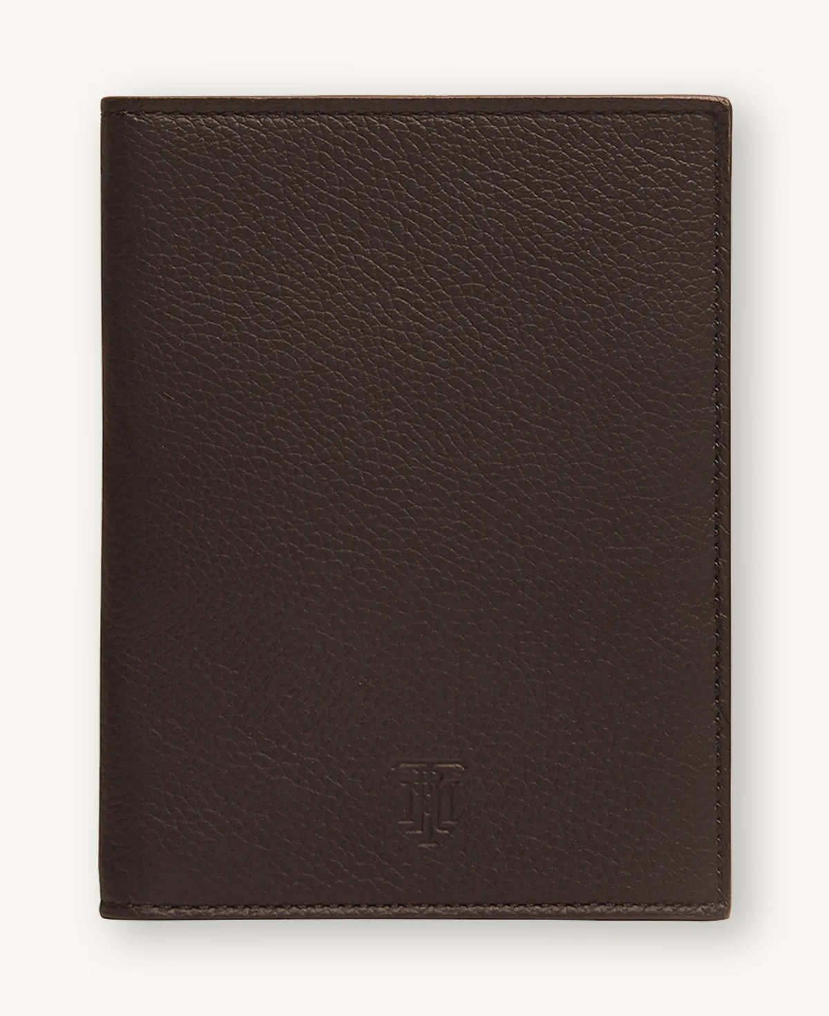 PASSPORT COVER BROWN