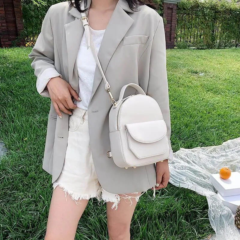 Pastel Fashion Mini Backpack for Women