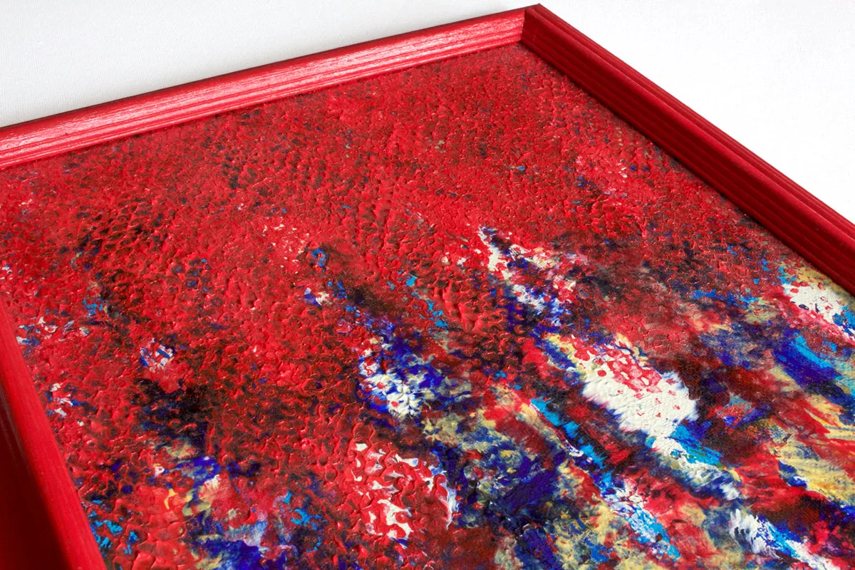Patriotic Melt Original Canvas