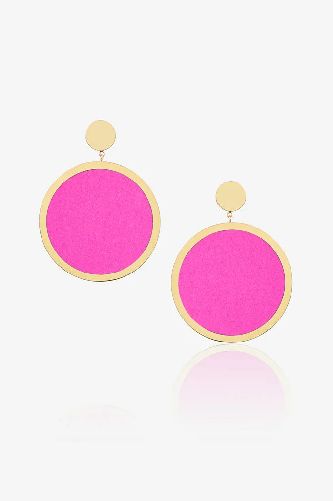 Pattern Circle Earring