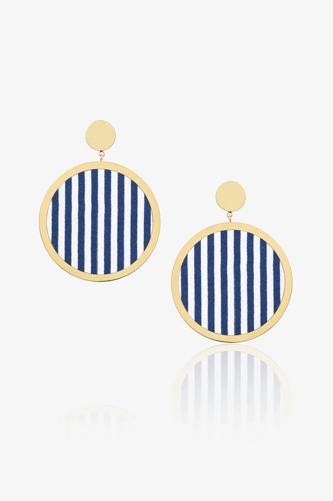 Pattern Circle Earring