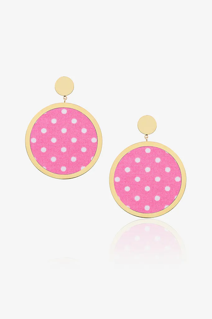 Pattern Circle Earring